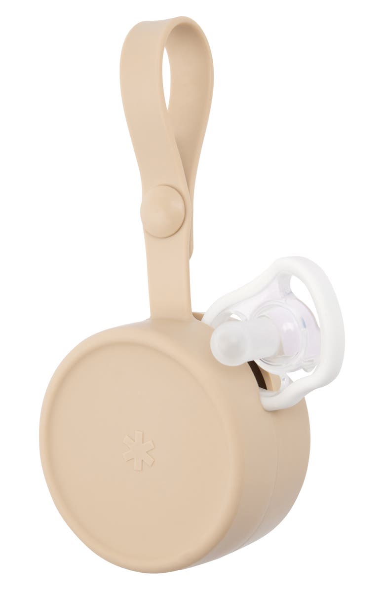 Skip Hop Oat Silicone Paci Pocket, Alternate, color, Oat
