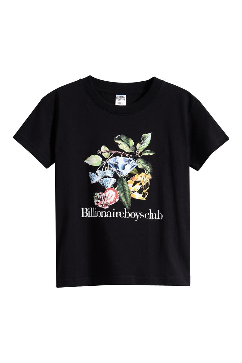 Kids' Uncut Gems Cotton Graphic T-Shirt, Main, color, BLACK