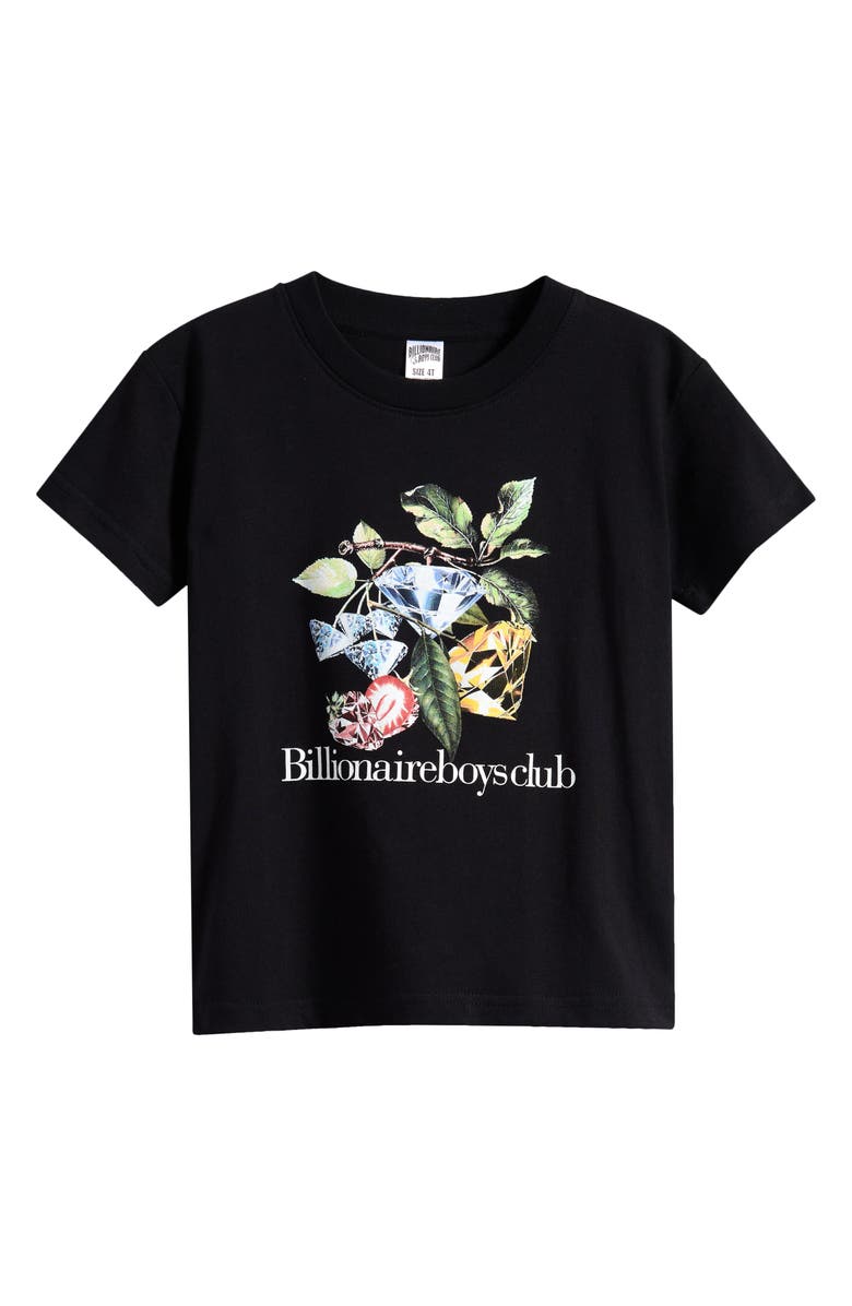 Billionaire Boys Club Kids' Uncut Gems Cotton Graphic T-Shirt, Main, color, Black