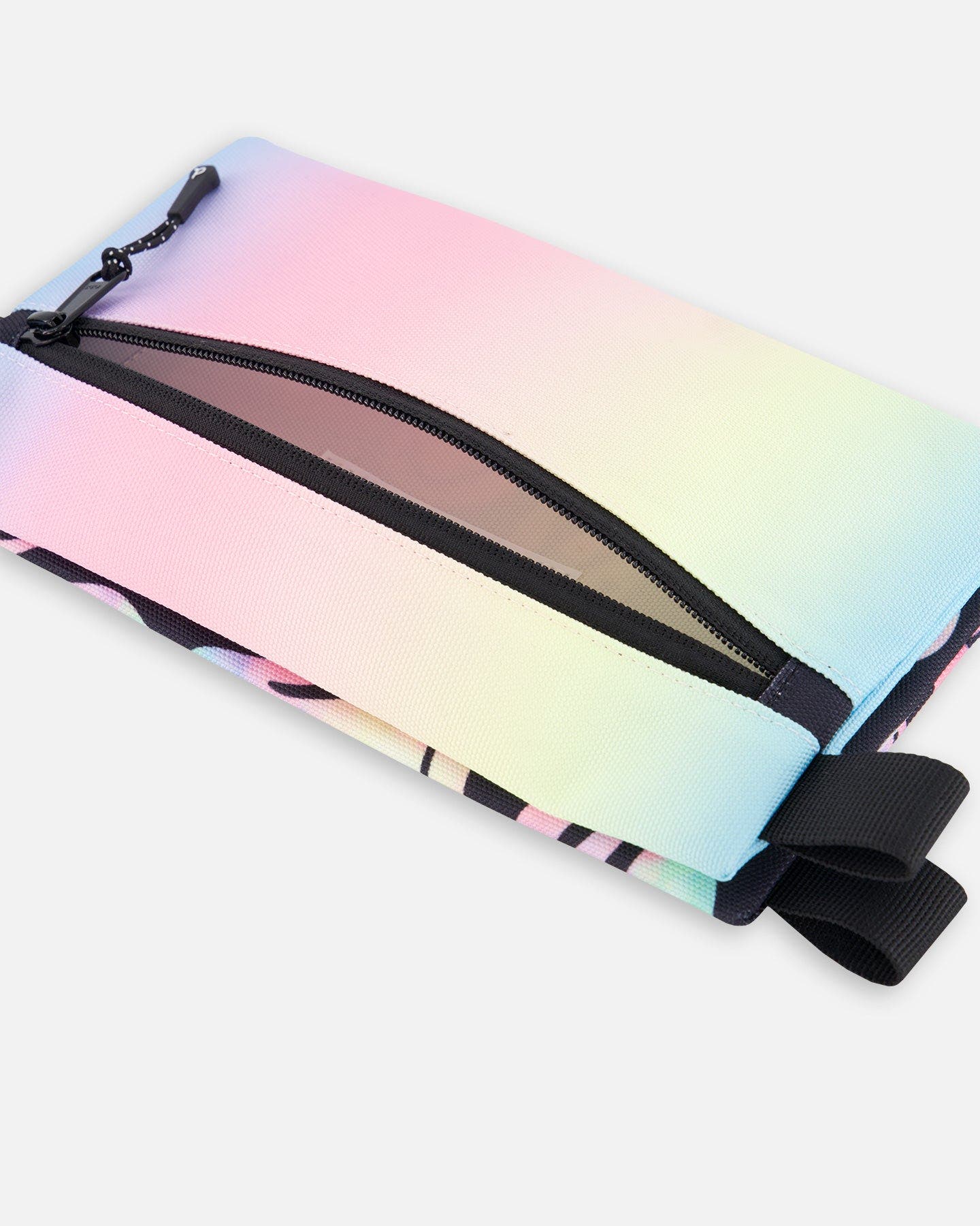 Deux par Deux Double Pencil Case, Alternate, color, Smiley Face Girl