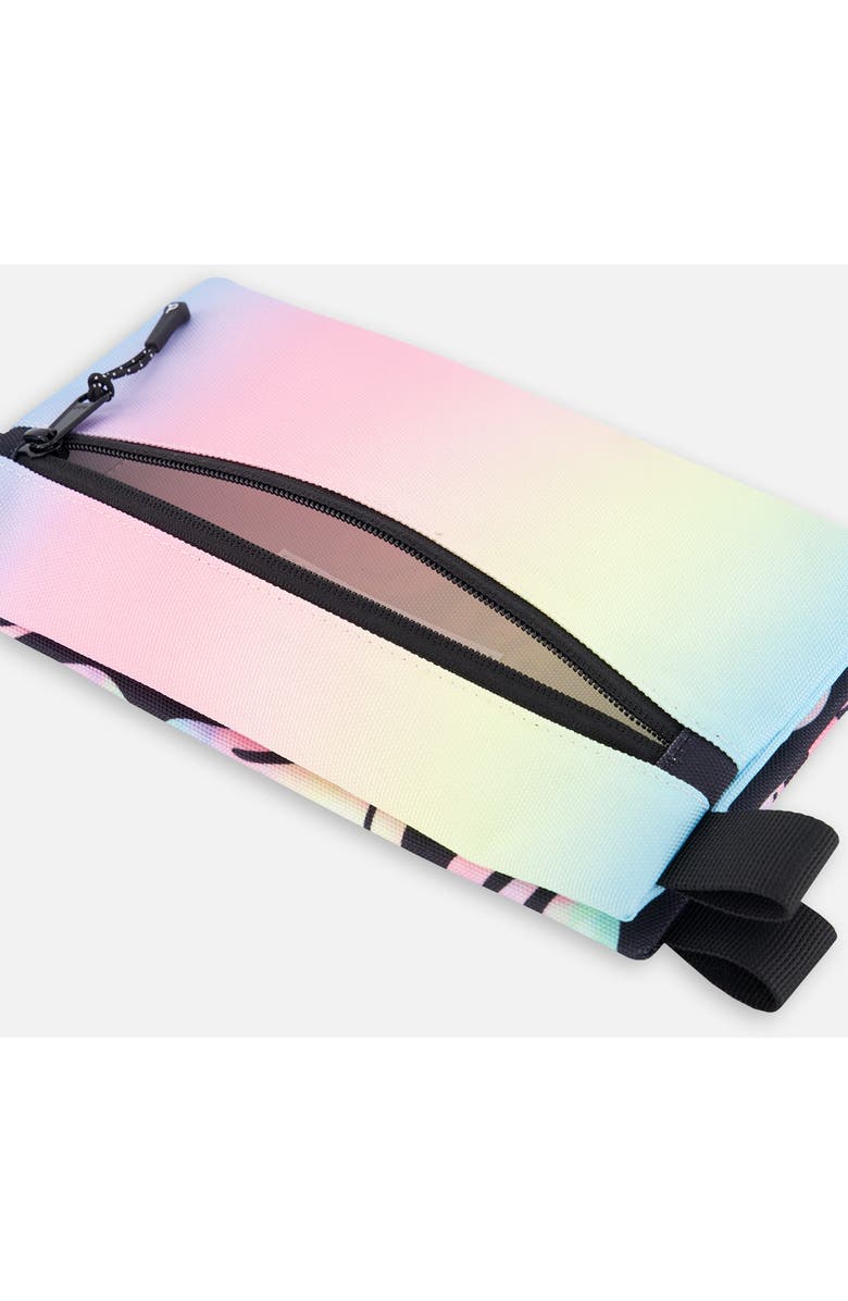 Deux par Deux Double Pencil Case, Alternate, color, Smiley Face Girl