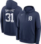 Nike Men's Nike Riley Greene Navy Detroit Tigers Player Name & Number Club Fleece Pullover Hoodie