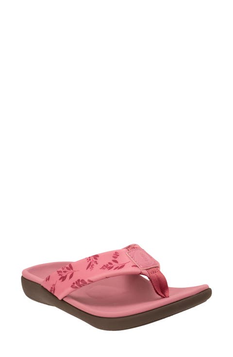 Dahlia Botanical Orthotic Flip Flop
