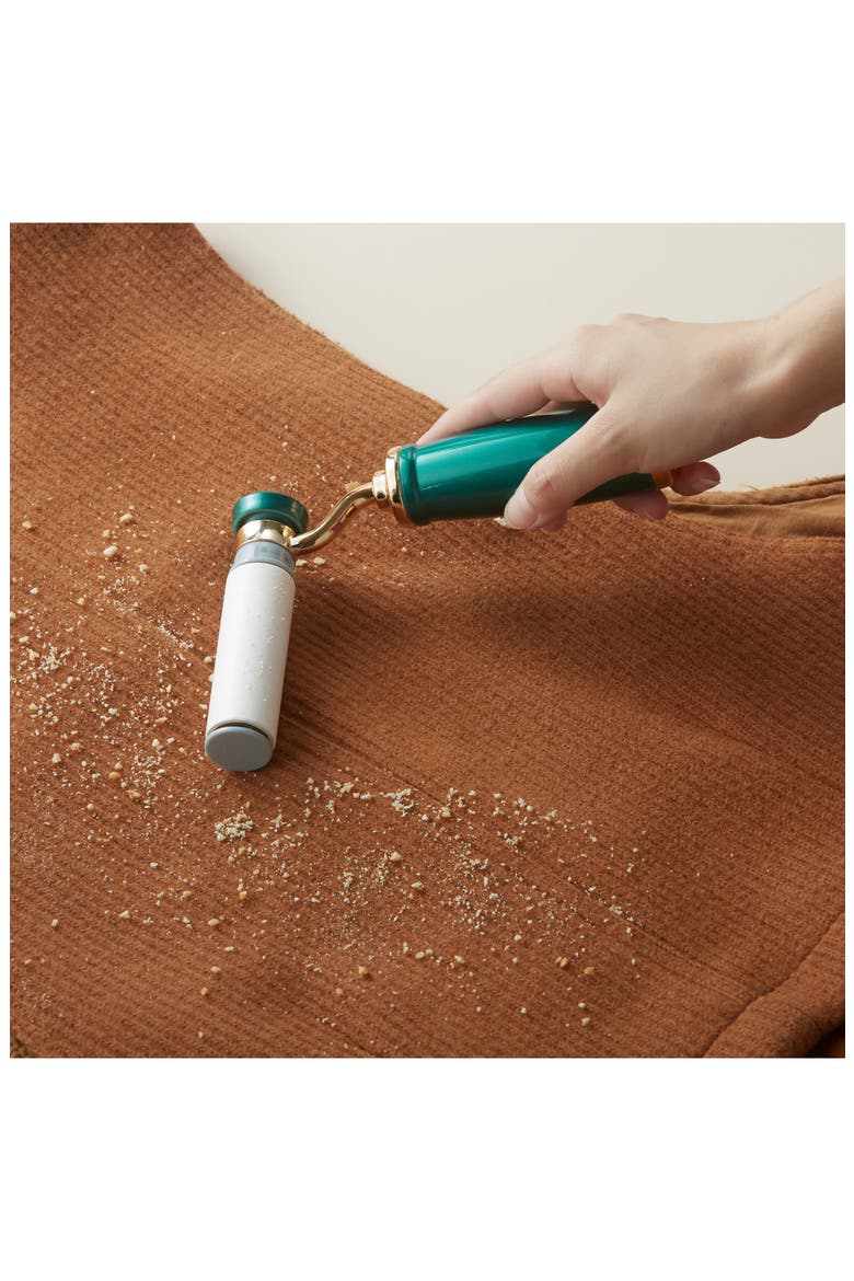 Retro Edition Lint Roller Fabric Shaver, Alternate, color, EMERALD