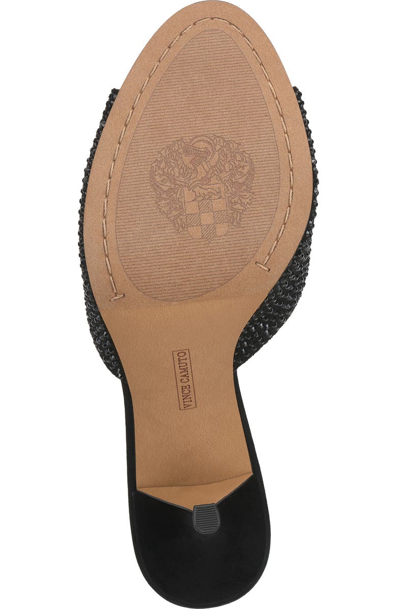Vince Camuto Prynn Crystal Sandal, Alternate, color, Black