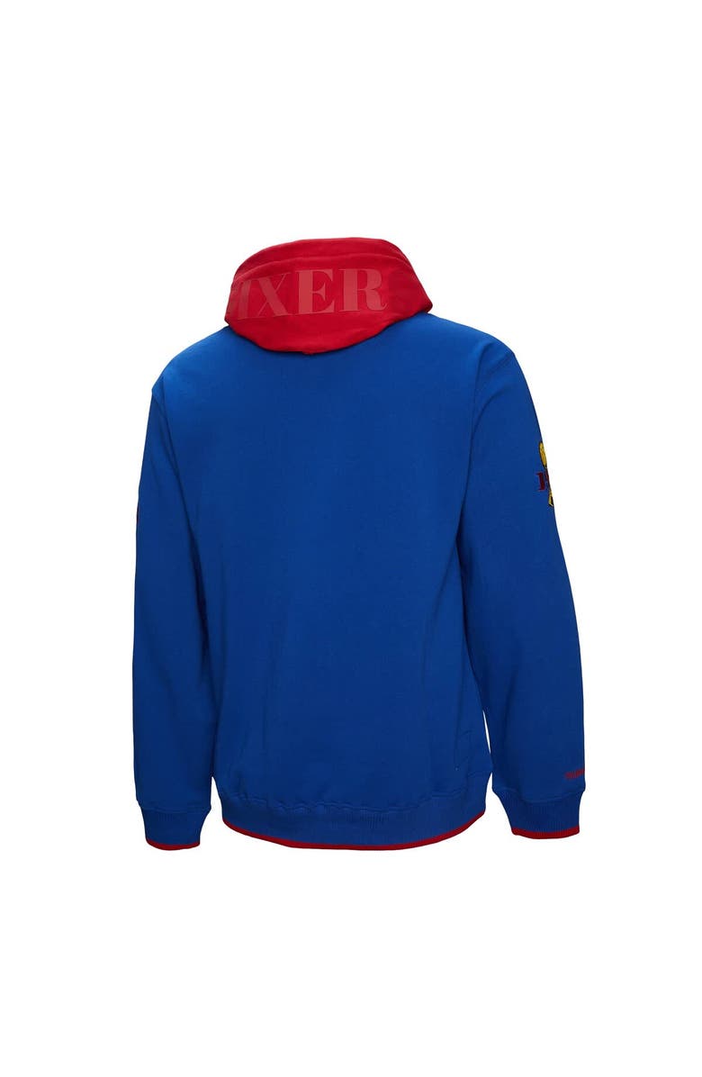 Mitchell & Ness Men's Mitchell & Ness  Royal Philadelphia 76ers Hardwood Classics Team OG 3.0 Pullover Hoodie, Alternate, color, Royal