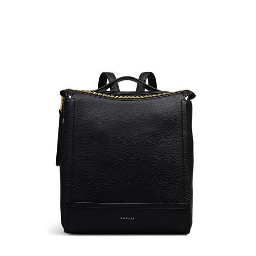 Radley Oak Street Small Ziptop Backpack In Black