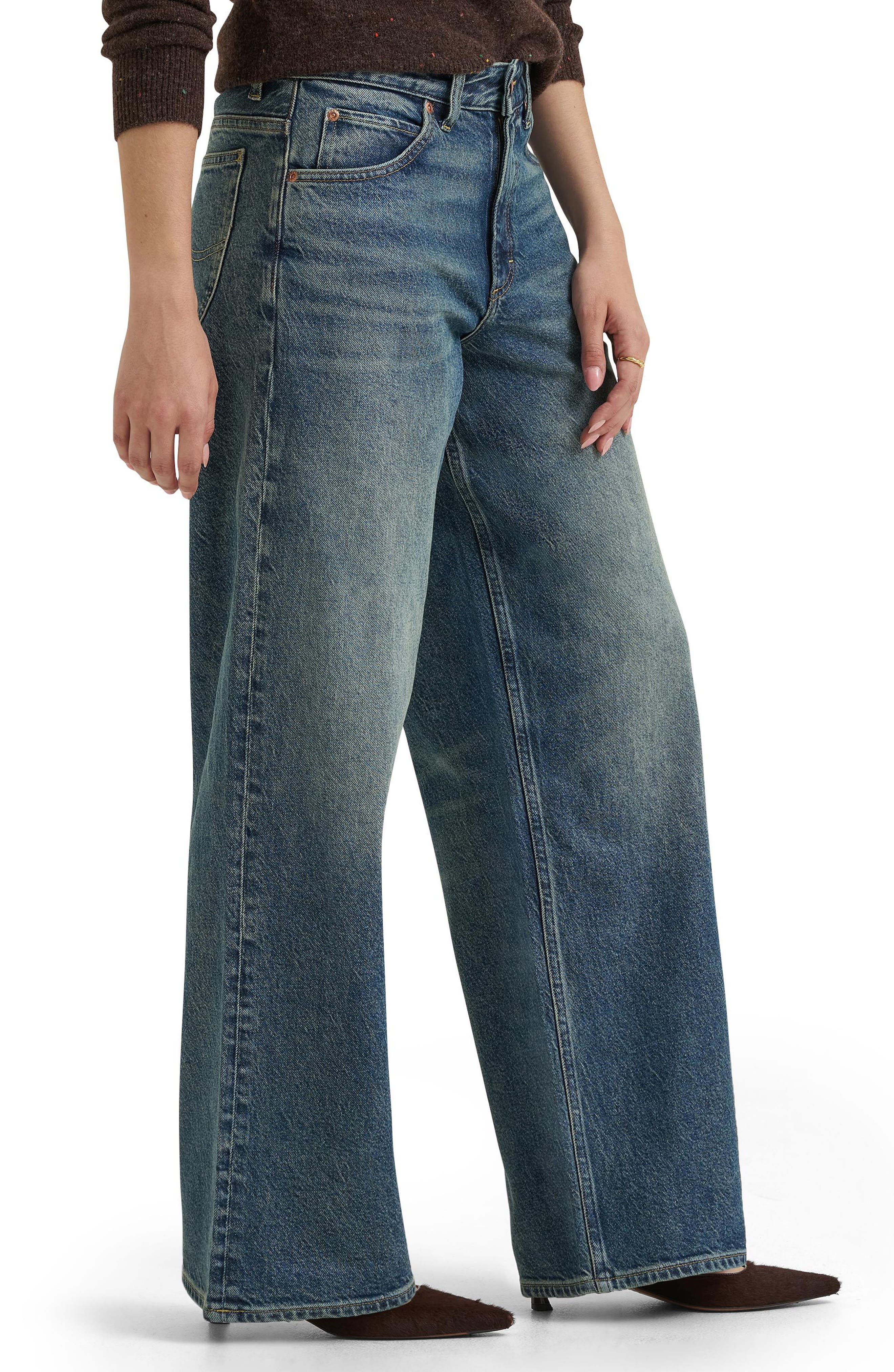 Lee Rider Loose Straight Leg Jeans (Women) | Nordstrom