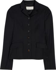 Dries Van Noten Wool Gabardine Jacket
