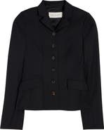 Dries Van Noten Wool Gabardine Jacket