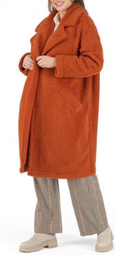 Cache Coeur Léonie Long pregnancy coat