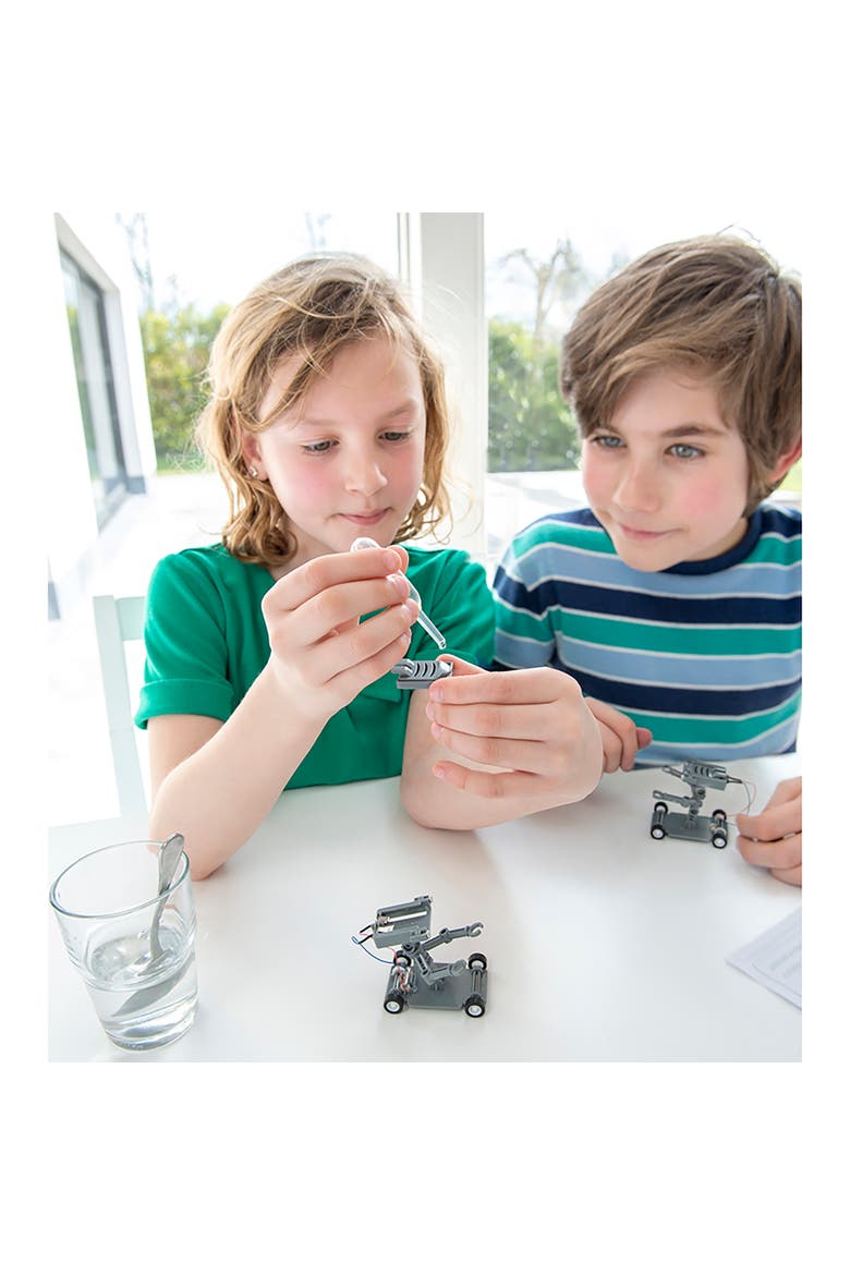 Green Science Salt Powered Robot, DIY Mini Building Kit, Kids 5+, Alternate, color, Multicolored