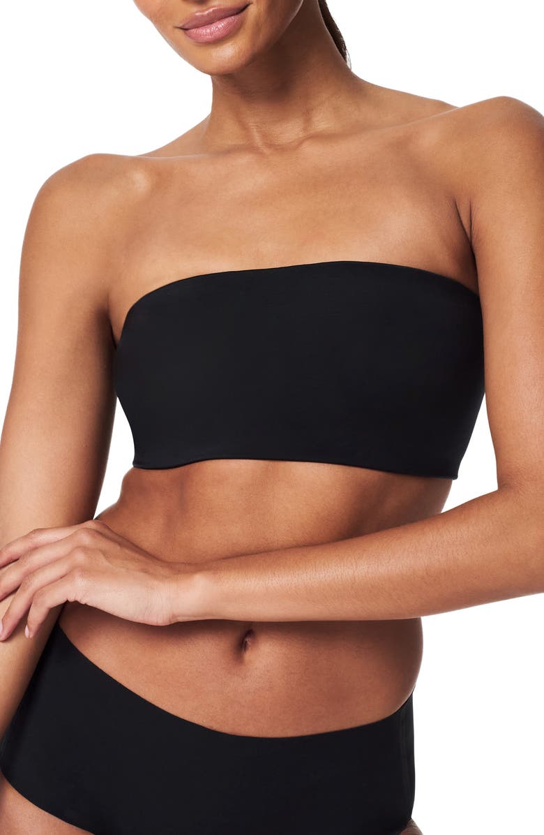 SPANX<sup>®</sup> SPANXsmooth<sup>™</sup> Suit Your Fancy Bandeau, Alternate, color, Very Black