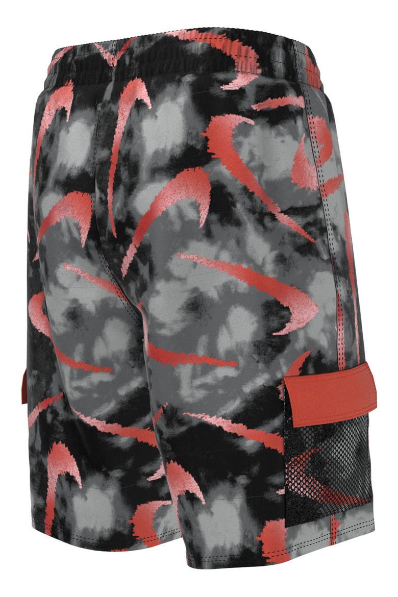 Kids' Volley Swim Trunks, Alternate, color, BLACK