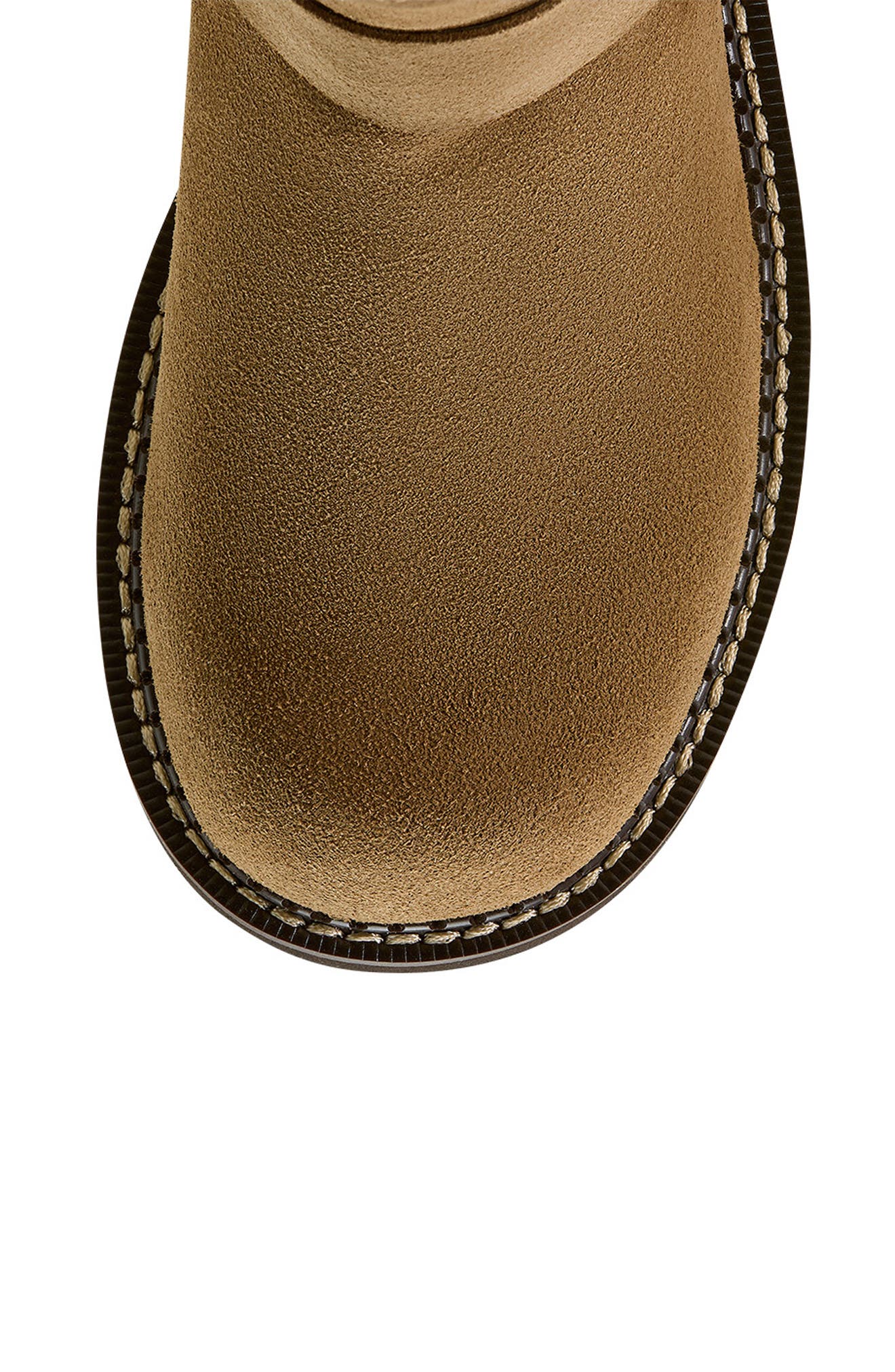 Fatbaby Harness Chelsea Western Boot, Alternate, color, TAN SUEDE