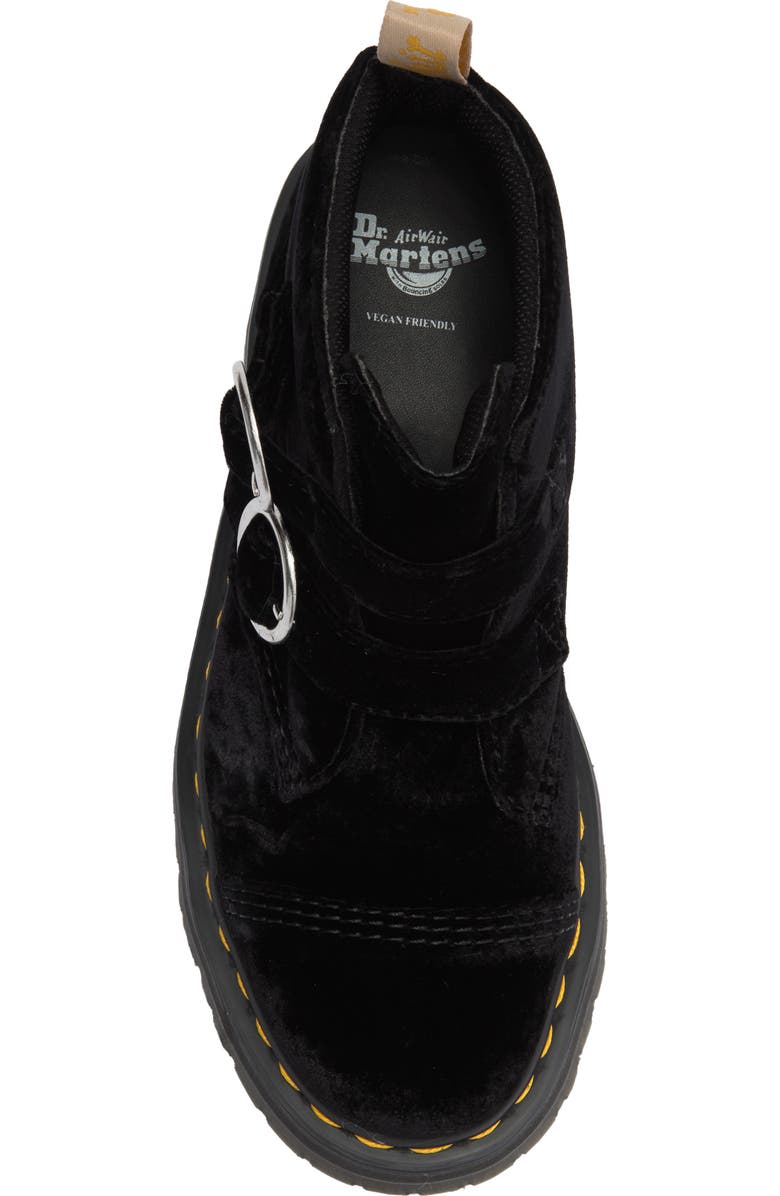 Dr. Martens Devon Double Buckle Velvet Chukka Boot, Alternate, color,