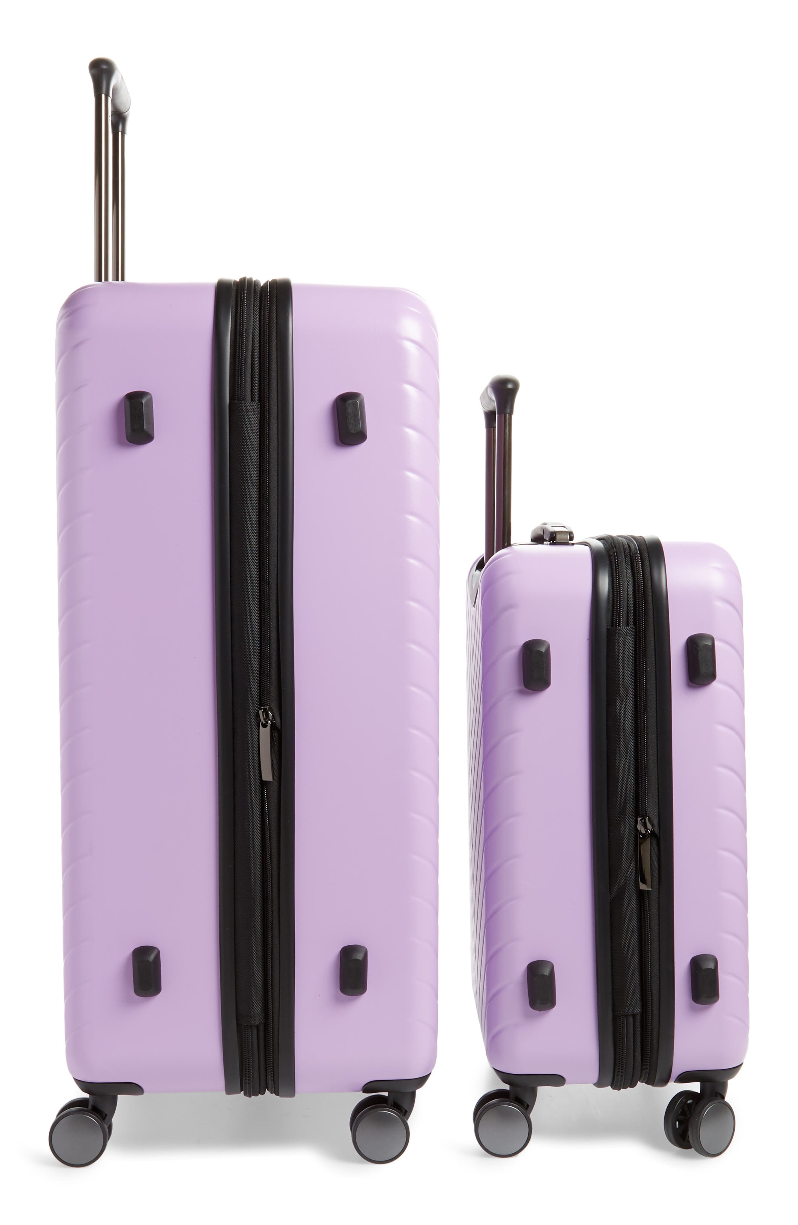 Nordstrom Chevron 29-Inch & 20-Inch Spinner Luggage Set, Alternate, color, 