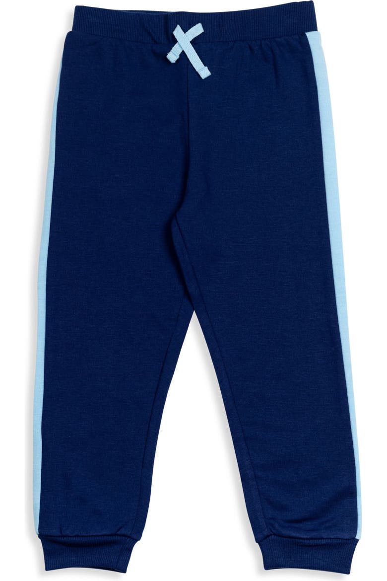 Fleece 2-Piece Hoodie and Joggers Set, Alternate, color, Bluey Light Blue Navy