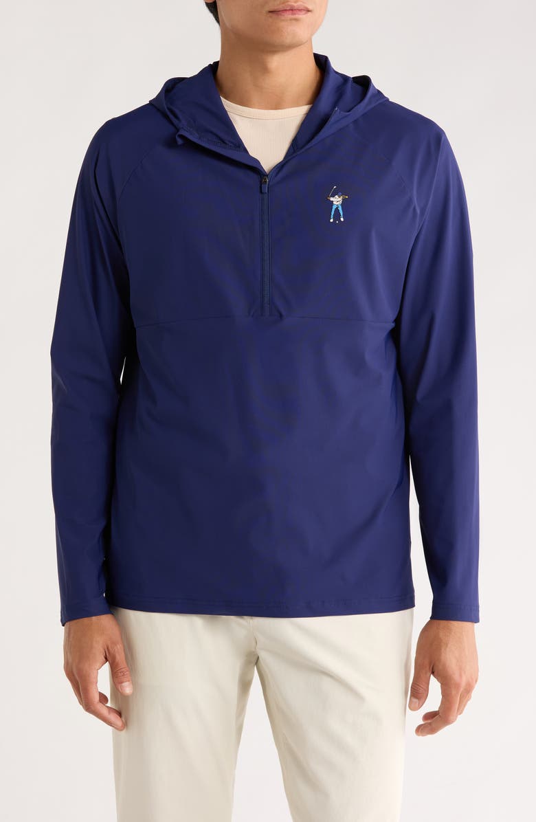 Eastside Golf Motion Hoodie Pullover, Main, color, Blue Void
