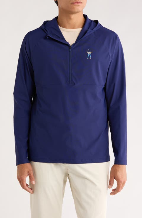 【新品】Eastside Golf hooded jacket EGL1005 Eastside Golf Jacket - Swing FZ Hoodie - Violet Stone