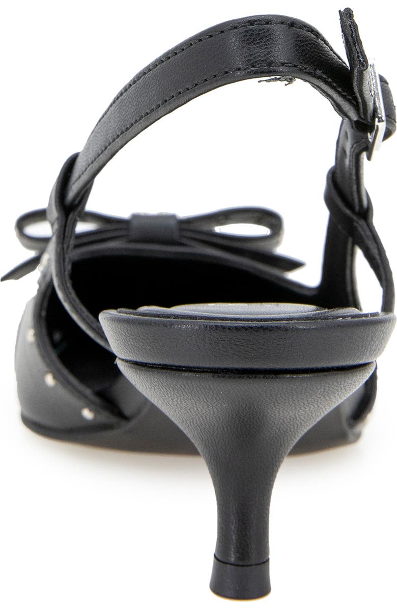 Reaction Kenneth Cole Manchester Slingback Kitten Heel Pump, Alternate, color, Black