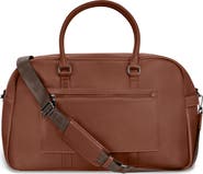 CHAMPS Onyx Leather Duffel Bag