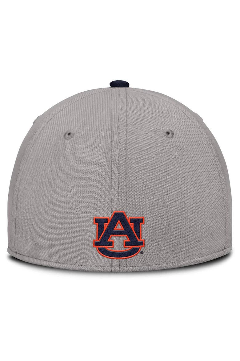 Men's Nike Gray Auburn Tigers Athletic Prep Rise Flex Hat, Alternate, color, Gray