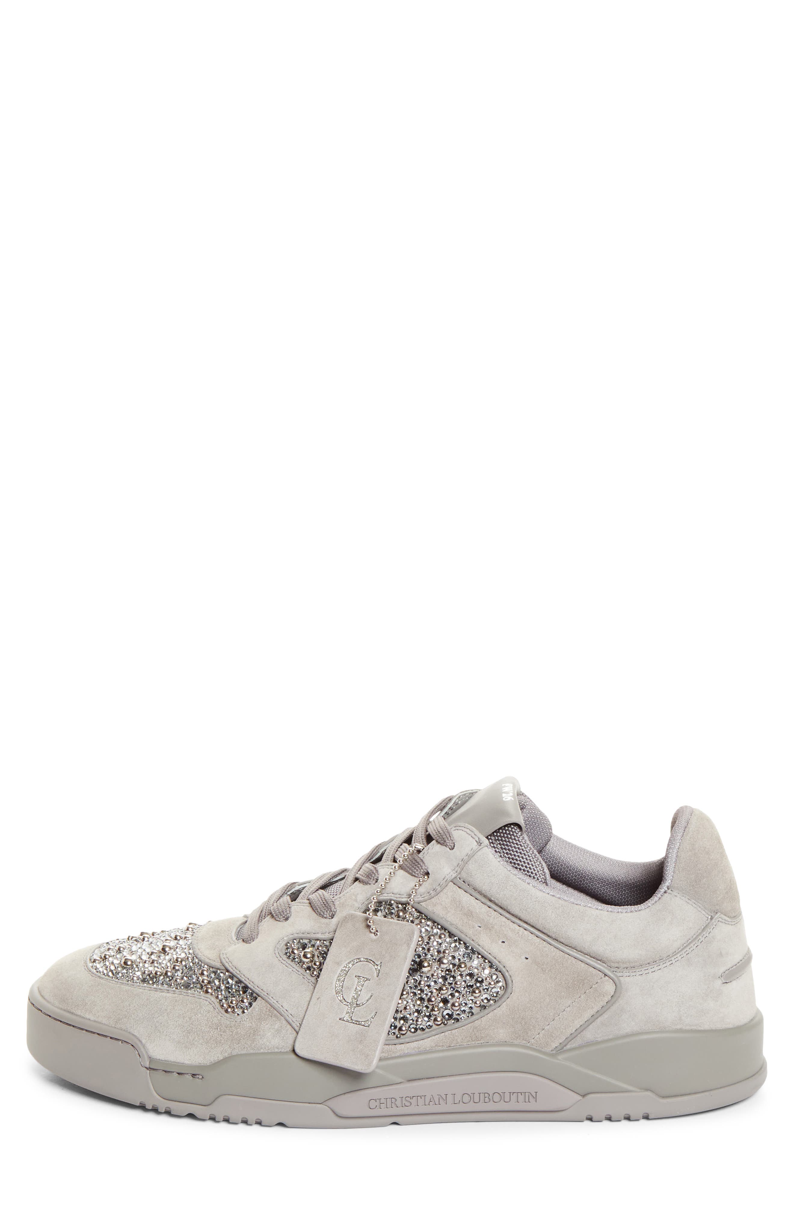 Basketball 1 Perla Low Top Sneaker, Alternate, color, I813 - PHANTOM GREY