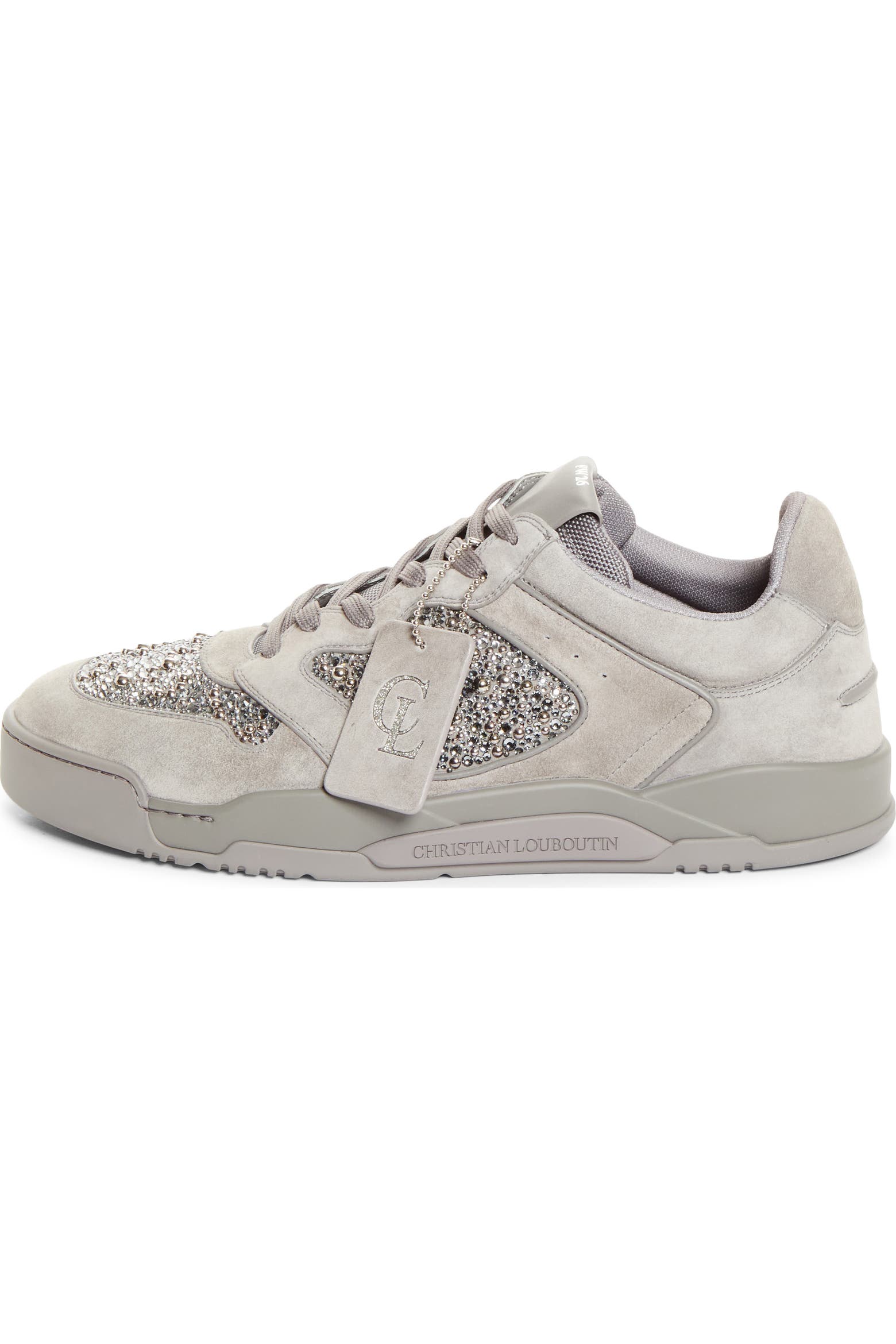Ship Perla Christian Louboutin Basketball 1 Perla Low Top Sneaker (Men) | Nordstrom
