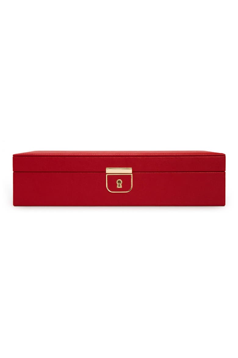 Palermo Medium Jewelry Box, Main, color, RED