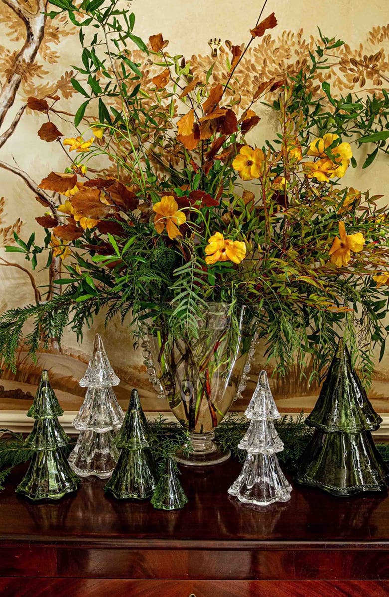 Juliska Berry & Thread 9.5-Inch Stackable Tree Set, Alternate, color, Clear