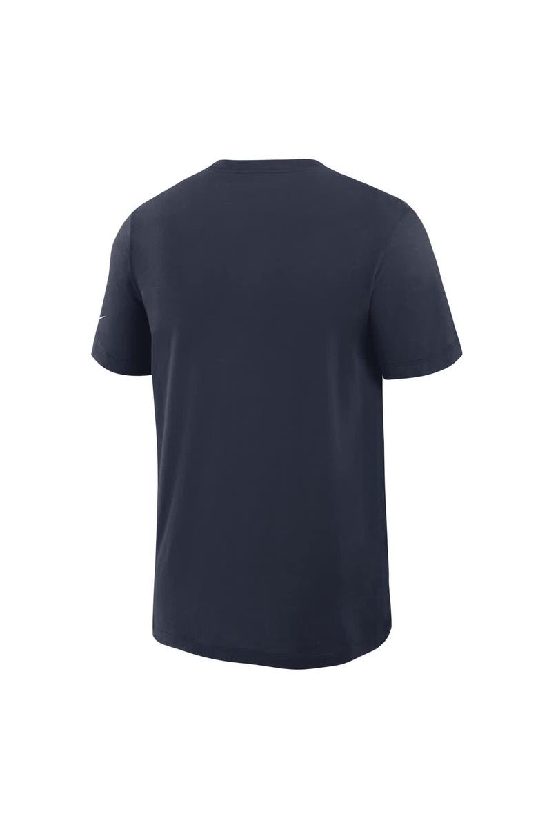 Nike Men's Nike Navy Chicago Bears Left End Run Slub Performance T-Shirt, Alternate, color, Navy