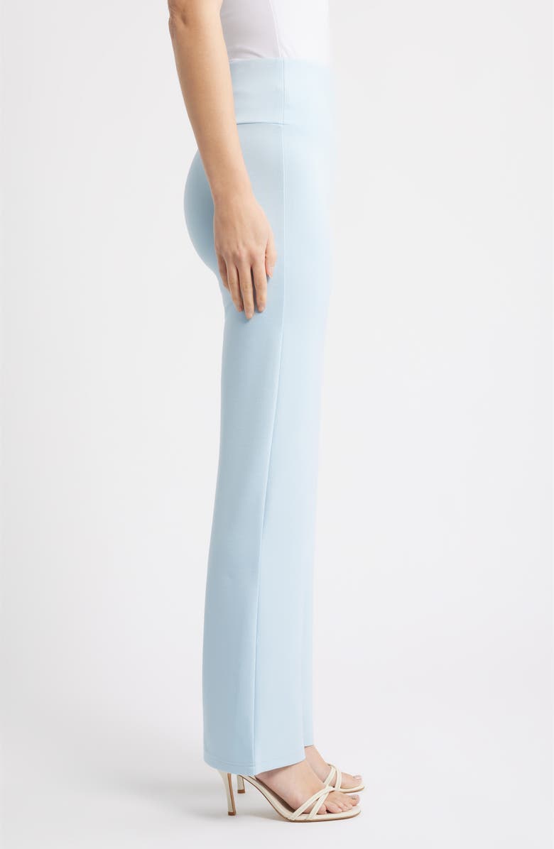 AK ANNE KLEIN High Waist Pull-On Pants, Alternate, color, Opal Blue