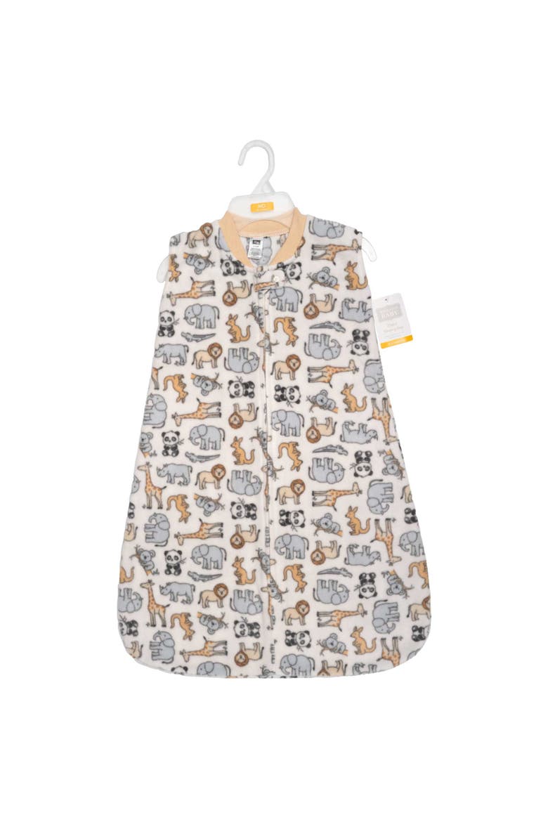 Plush Sleeping Bag, Sack & Blanket, Alternate, color, Kangaroo Neutral
