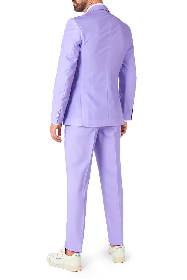 Lavish Lavender Slim Fit Two-Piece Suit & Tie Set, Alternate, color, LAVENDER