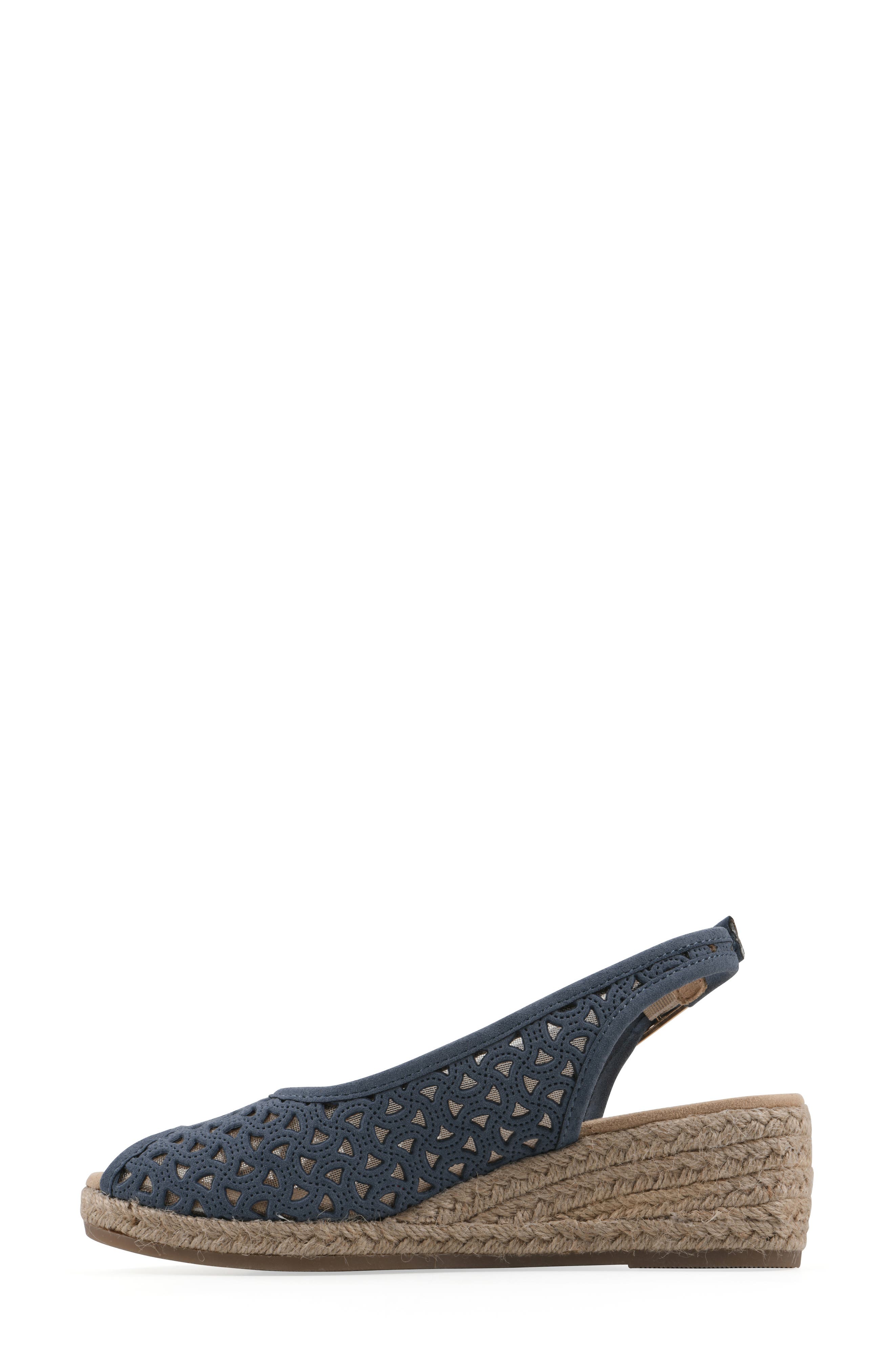 Maize II Espadrille Wedge Sandal, Alternate, color, BLUE RASPBERRY/SMOOTH