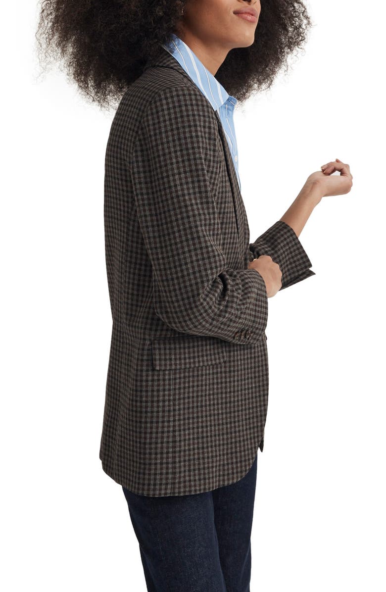 Madewell The Larsen Plaid Blazer, Alternate, color, 