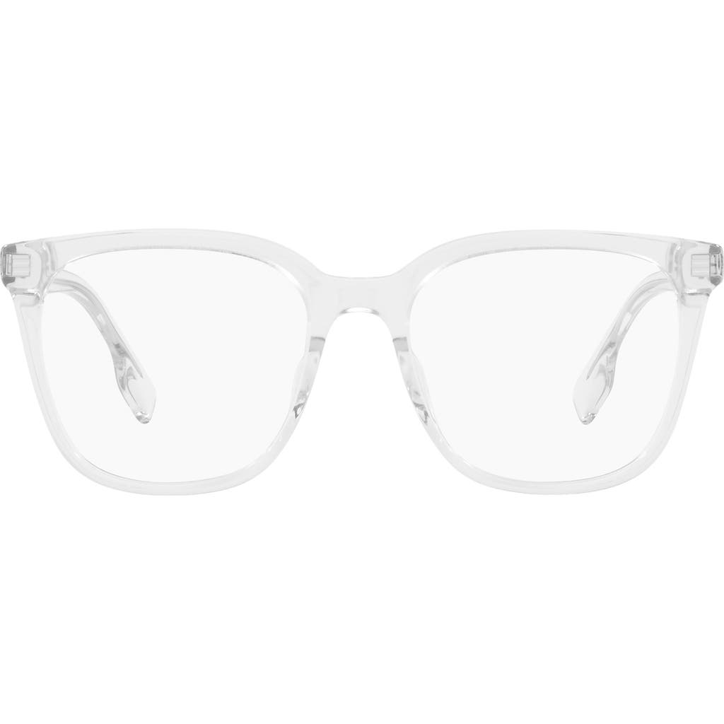 Burberry 53mm Square Optical Glasses In White