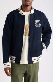 SANTO STUDIO Parley Varsity Jacket