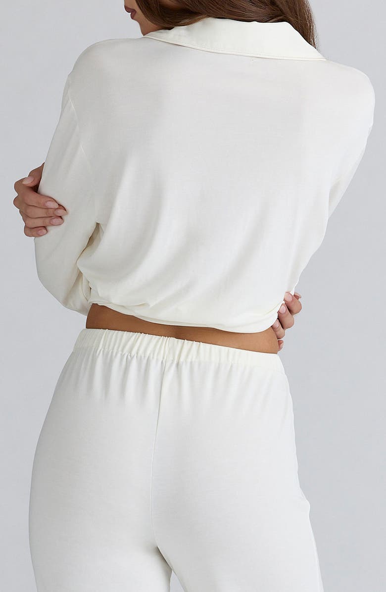 HOUSE OF CB Classic Pajama Top, Main, color, 