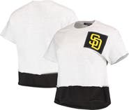 REFRIED APPAREL Women's Refried Apparel Gray San Diego Padres Cropped T-Shirt