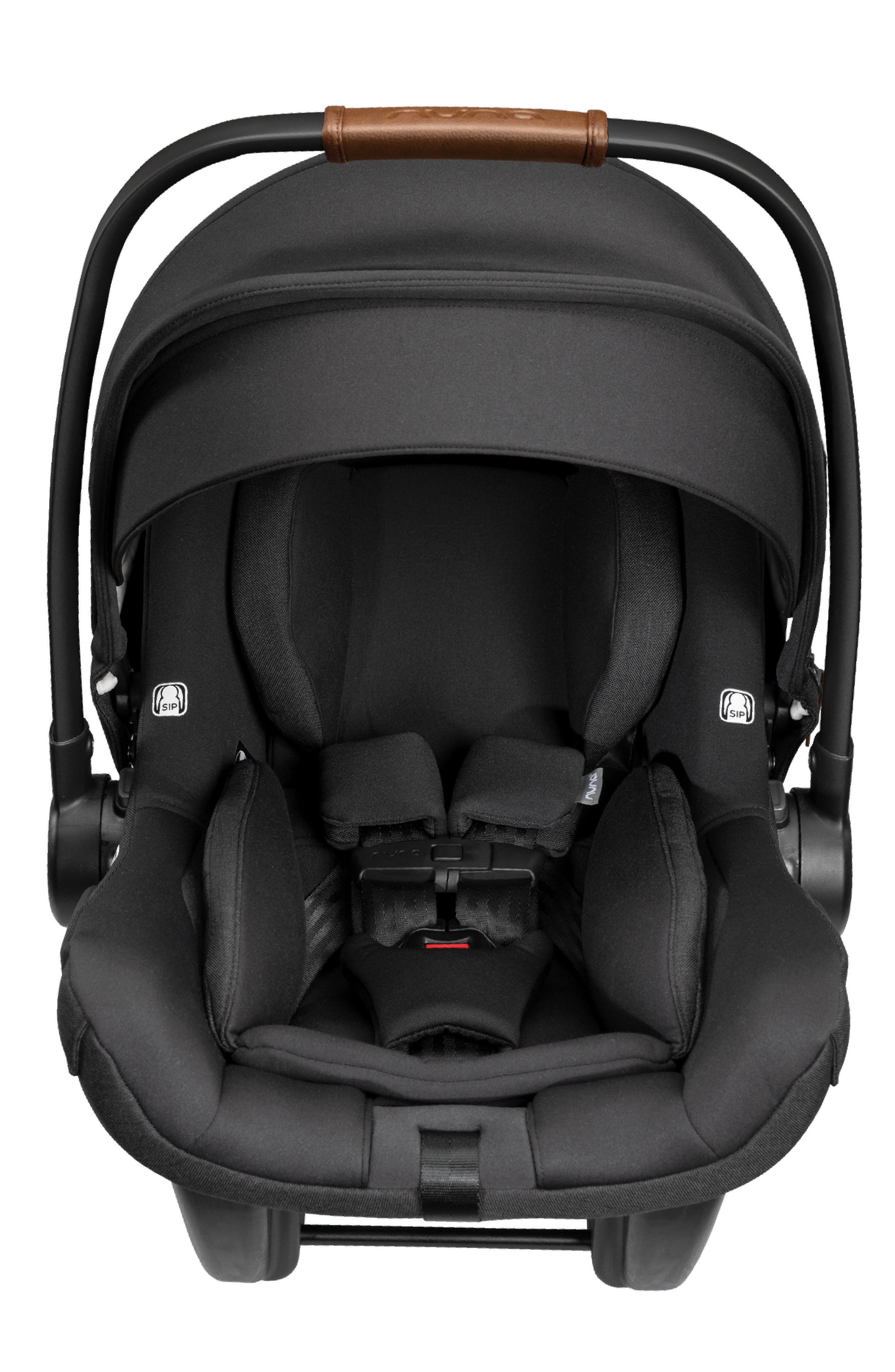 Nuna PIPA™ lite RX Infant Car Seat & RELX™ Base in Caviar at Nordstrom