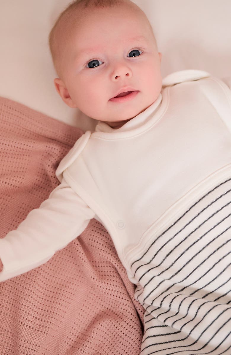 MORI 0.5 TOG Stripe Wearable Blanket, Alternate, color, Grey Stripe