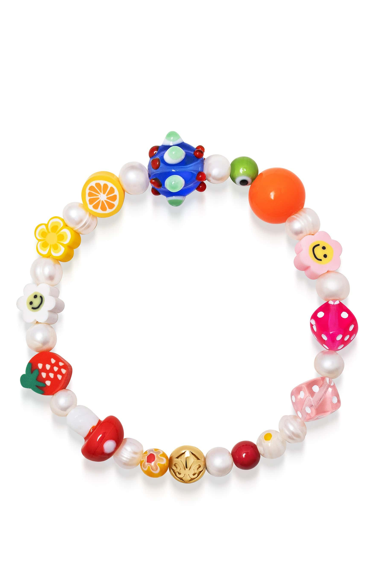 Berry Pearl Bracelet, Main, color, Multicolor