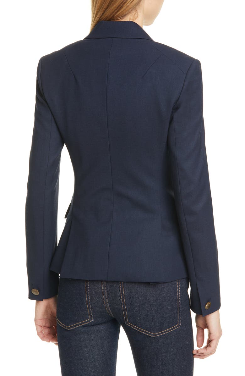 rag & bone Fletcher Wool Stretch Twill Blazer, Alternate, color, 