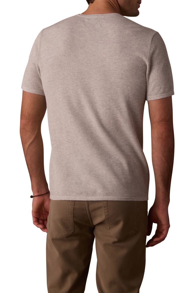 Driftknit Short Sleeve Sweater, Alternate, color, STONE