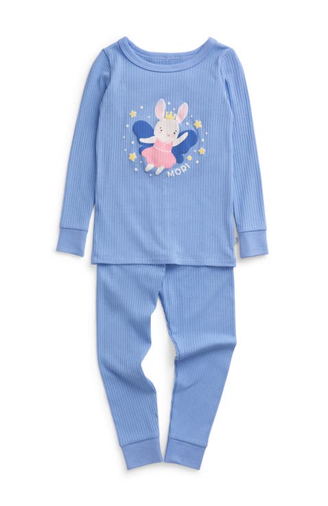 Ribbed Print Pyjama Set (Baby)