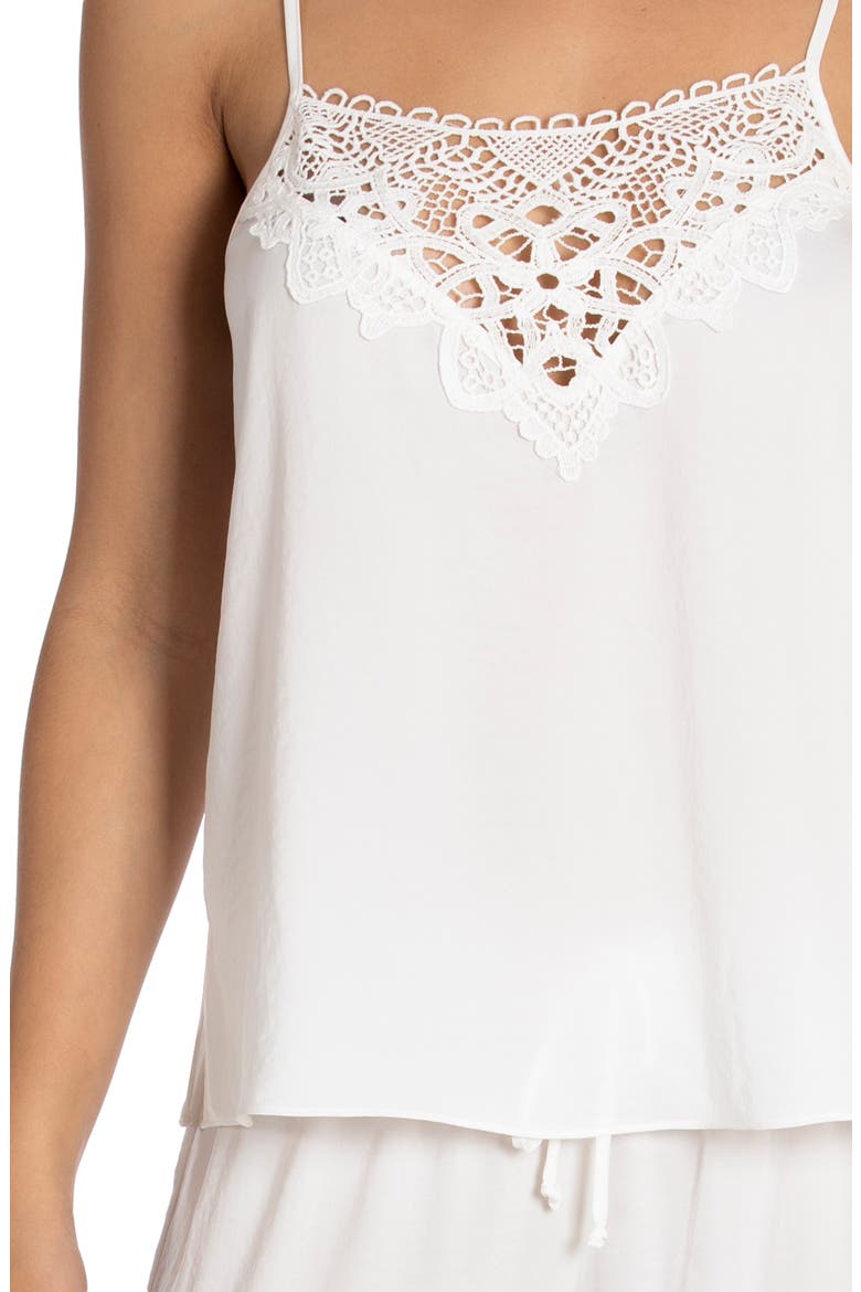 Only Sleeping Crop Pajamas, Alternate, color, IVORY