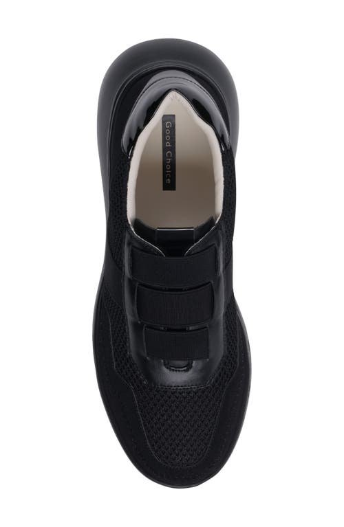 Gc Shoes Stefani Harness Strap Slide Sandal In Black