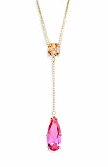Nadri Blushing Y-Necklace